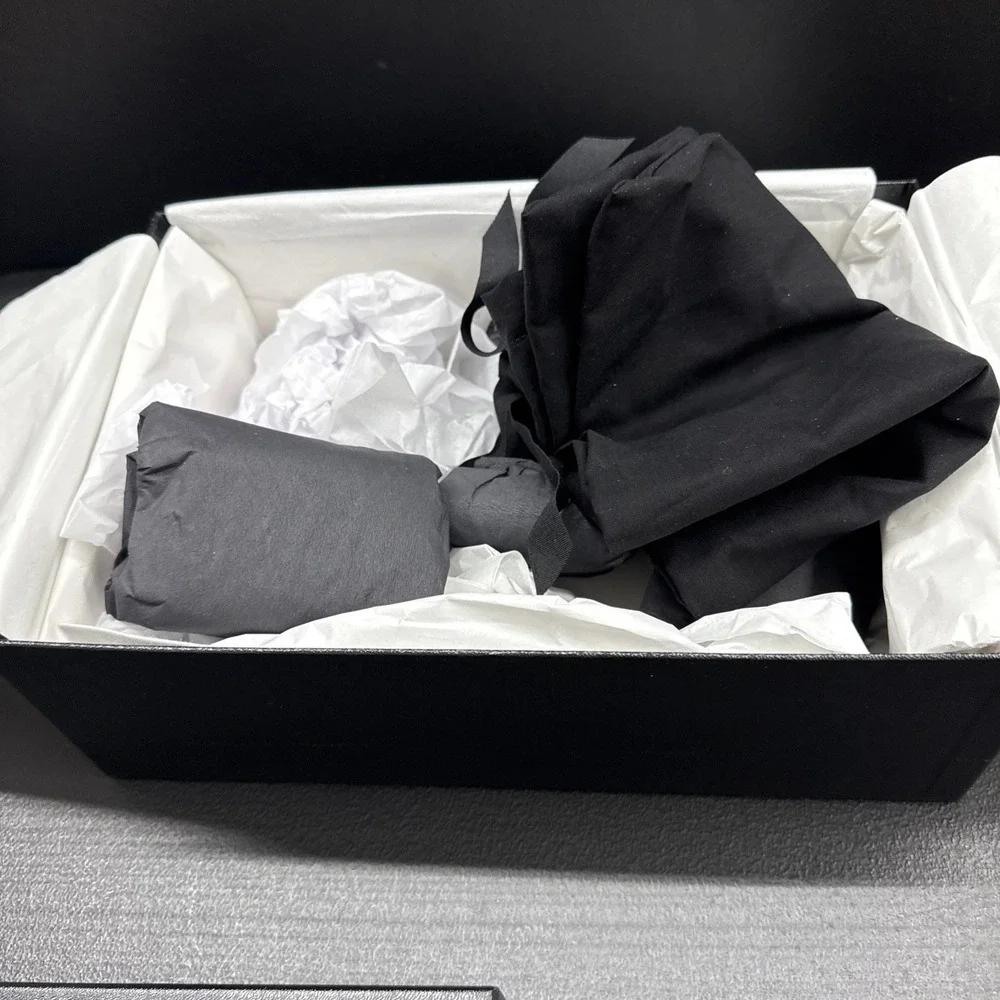 Chanel Authentic Empty Black Shoes Box  And 2 Bag Gift Box 12